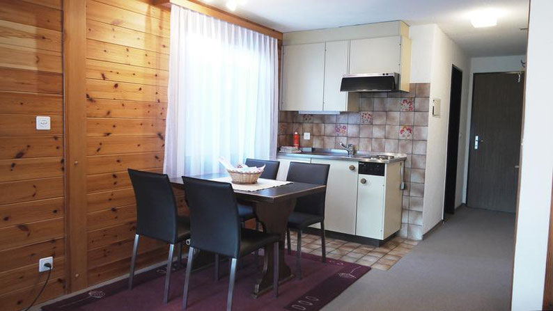 Küche und Essbereich